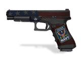 Glock 34 Decal Grip - US Navy