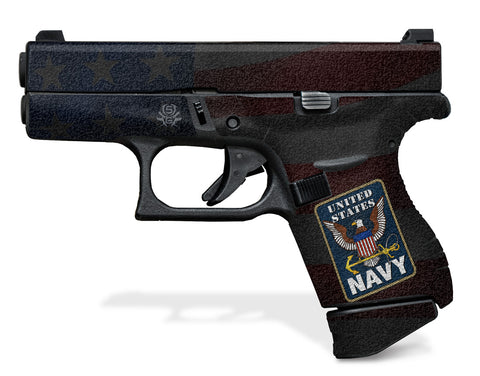 US Navy Glock 42 Decal Grip