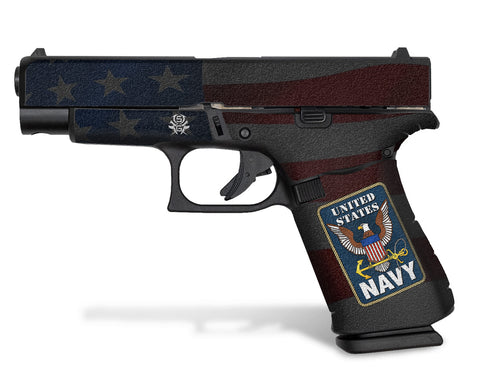 Glock 48 Decal Grip - US Navy