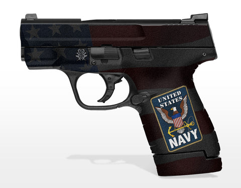 Decal Grip for S&W M&P 9mm/.40 Shield - US Air Navy