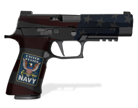 Sig P320 XFULL Decal Grip - US NAVY