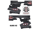 Glock 43 Decal Grip - War Machine