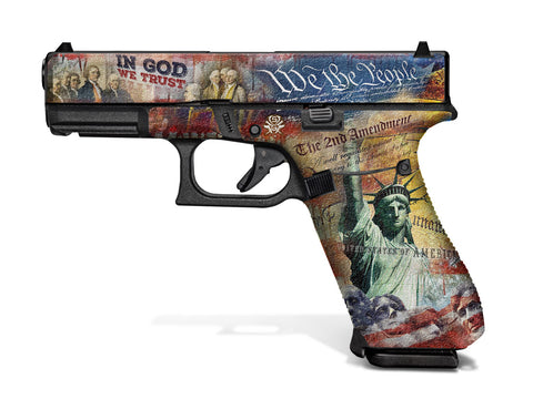 Glock 45 Decal Grip - We The People