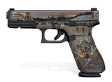 Glock 17 Gen 5 Decal Grip - Zombie Outlaw