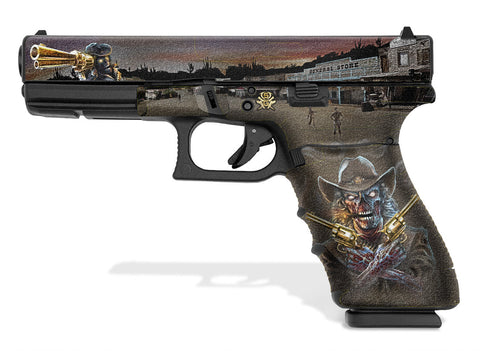 Glock 20 Gen 4 Decal Grip - Zombie Outlaw