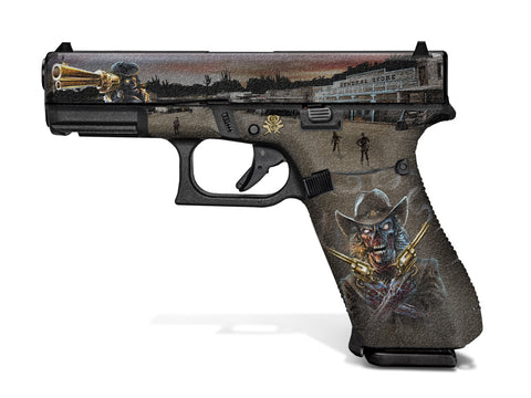Glock 45 Decal Grip - Zombie Outlaw