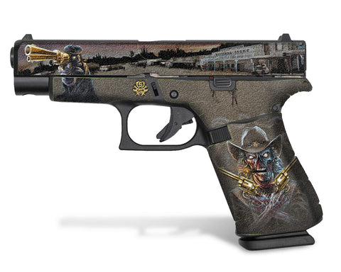 Glock 48 Decal Grip - Zombie Outlaw