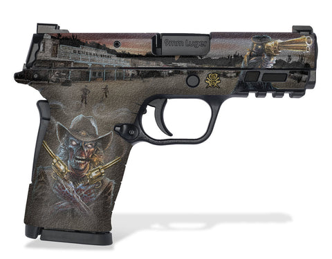 Decal Grip for S&W M&P 9 Shield EZ - Zombie Outlaw