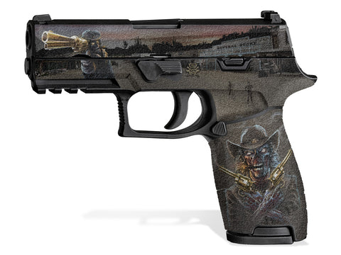 Decal Grip for Sig P320 Carry / Compact - Zombie Outlaw