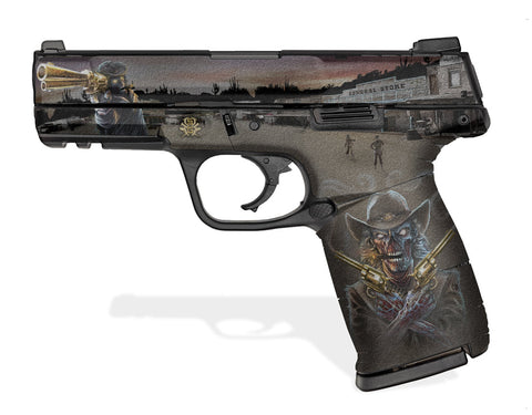 Sig P365 Micro-Compact Decal Grip - Zombie Outlaw