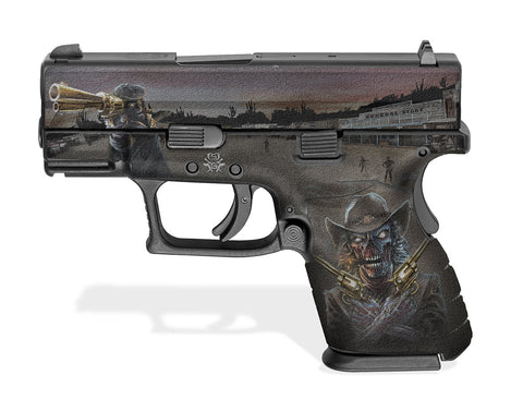 Springfield XD 3" Sub-Compact Decal Grips - Zombie Outlaw
