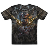 Full-Print, Athletic T-shirt - Zombie Outlaw