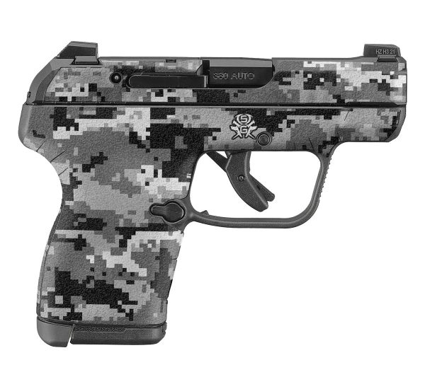 Decal Grip for Ruger LCP Max - Digital Camo - Image 5