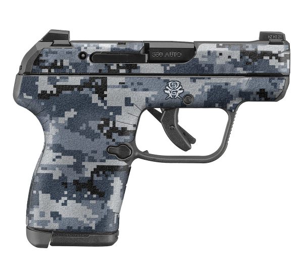Decal Grip for Ruger LCP Max - Digital Camo - Image 2