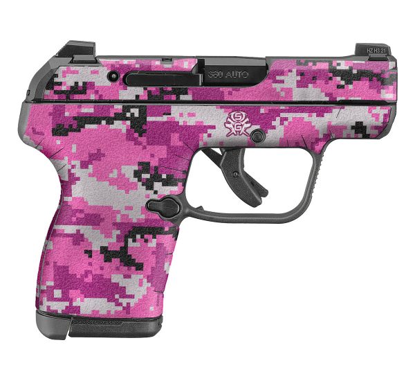 Decal Grip for Ruger LCP Max - Digital Camo - Image 3