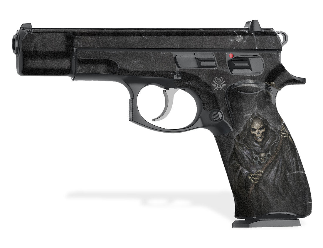 CZ 75-B Decal Grip - Grim Reaper