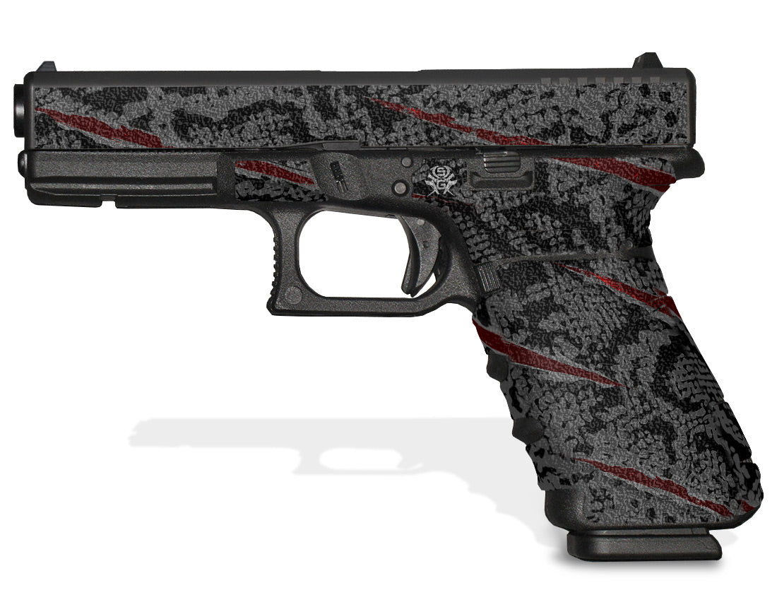 Decal Grip for Gen 3 Glock 17  - Snake Slayer