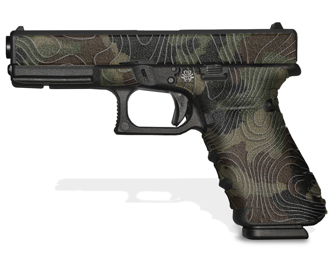 Decal Grip for Glock 17 Gen 4