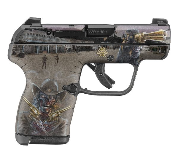Decal Grip for Ruger LCP Max - Zombie Outlaw