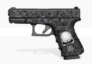 Glock 19 Gen 4 Decal Grip - Arsenal