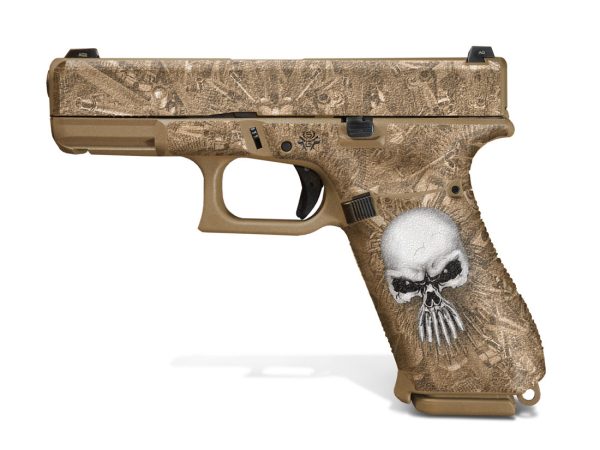 Glock 19X Decal Grip - Arsenal