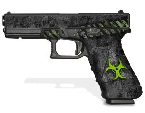 Glock 22 Gen 4 Decal Grip - Biohazard