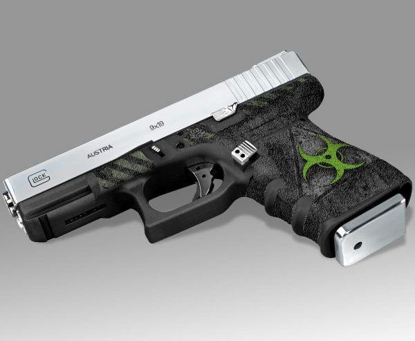 Glock 19 Gen 3 Decal Grip - Biohazard - Image 5