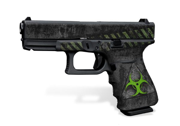Glock 19 Gen 3 Decal Grip - Biohazard - Image 4