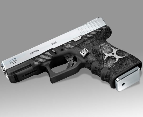 Glock 19 Gen 3 Decal Grip - Biohazard - Image 8