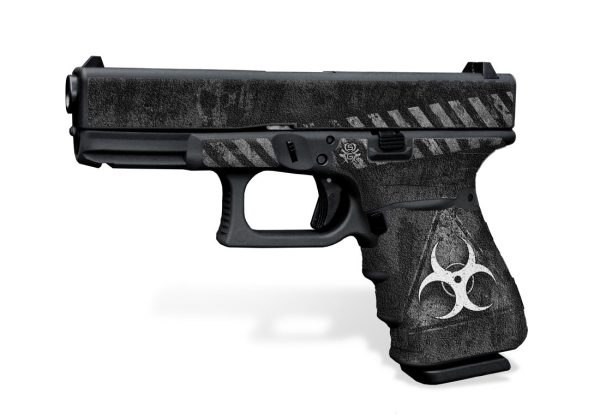 Glock 19 Gen 3 Decal Grip - Biohazard - Image 7