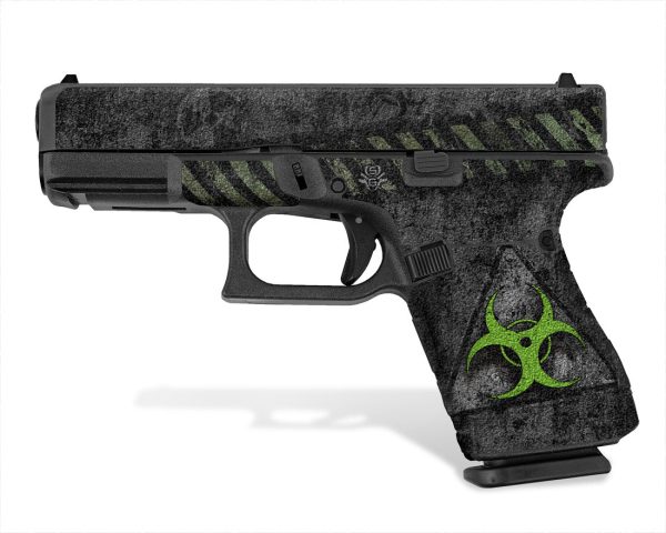 Glock 19 Gen 5 Decal Grip - Biohazard - Image 2