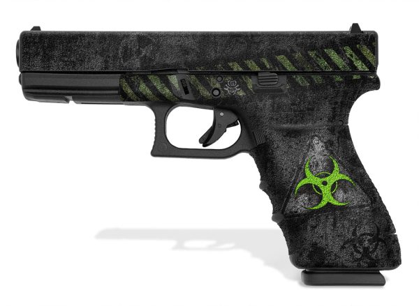 Glock 20 Gen 4 Decal Grip - Biohazard - Image 2