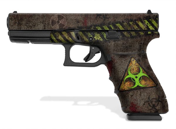 Glock 20 Gen 4 Decal Grip - Biohazard