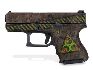 Glock 27 Decal Grip - Biohazard