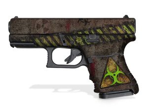 Glock 29SF Decal Grip - Biohazard