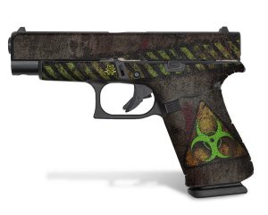Glock 48 Decal Grip - Biohazard