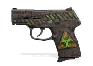 KelTec PF9 Decal Grip - Biohazard