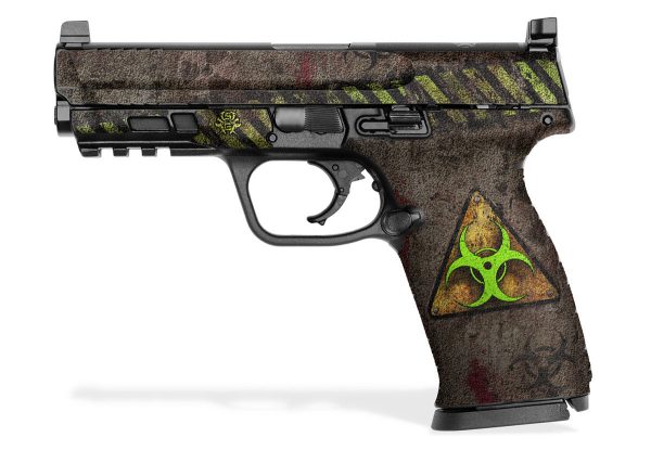 Decal Grips for S&W M&P M2.0 9mm/.40 Full-Size (4.25") - Biohazard