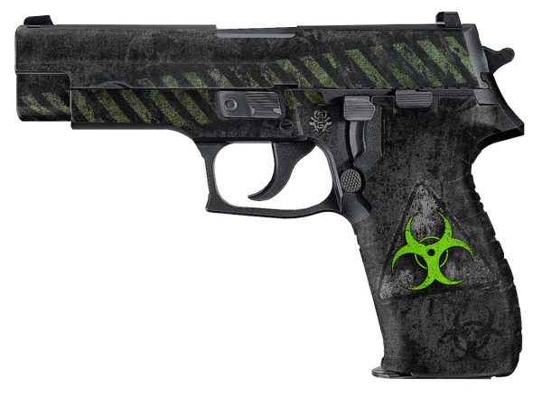 Sig P226 Decal Grip - Biohazard - Image 2