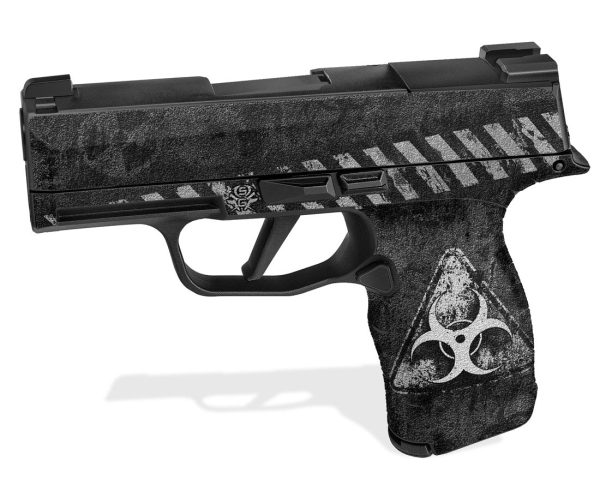 Sig P365X Decal Grip - Biohazard - Image 2