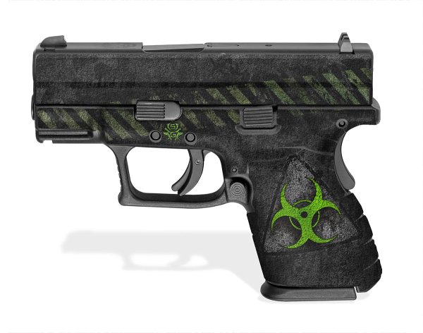 Springfield XD 3" Sub-Compact Decal Grips - Biohazard - Image 2