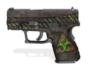 Springfield XD 3" Sub-Compact Decal Grips - Biohazard
