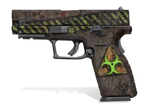 Springfield XD 4" Decal Grip (9mm/.40) - Biohazard