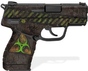 Springfield XD-E Compact 3.3" Decal Grips - Biohazard