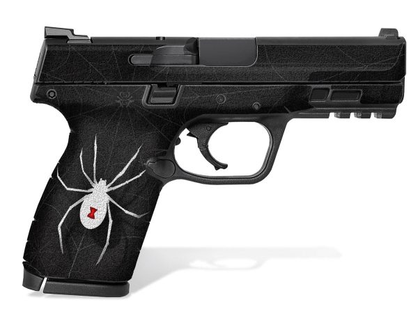 Decal Grips for S&W M&P M2.0 Compact 4" 9mm/.40 - Black Widow
