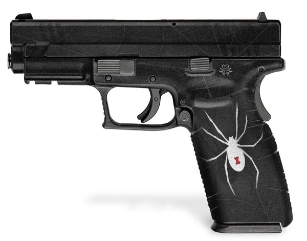 Springfield XD 4" Decal Grip (.45 ACP) - Black Widow