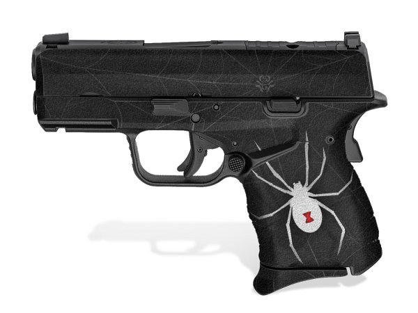 Springfield XD-S  Mod.2  9mm 3.3" Decal Grips - Black Widow
