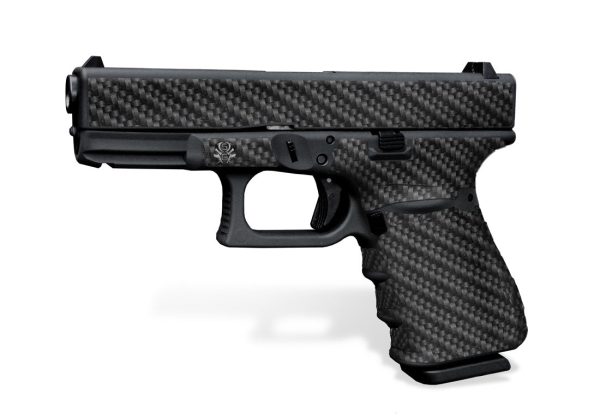 Glock 19 Gen3 Decal Grip - Carbon Fiber