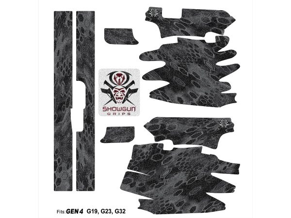 Glock 32 Gen4 Decal Grip - Cryptic Camo - Image 6