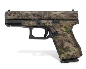 Glock 19 Gen 5 Decal Grip - Cryptic Camo